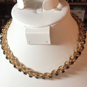 Ok1984 necklace in gold tone chain